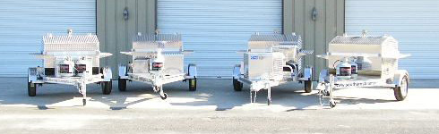 We have several Barbecue trailer grills to choose from